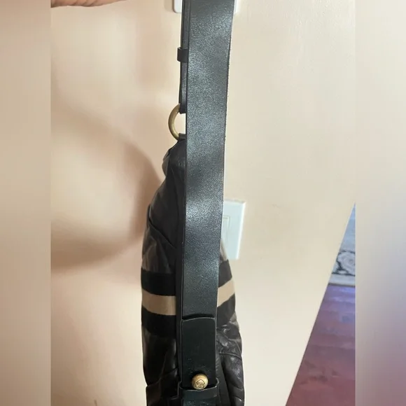 AUTHENTIC BALLY leather signature stripe shoulder bag - Picture 9 of 16